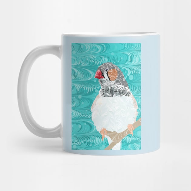 Zebra Finch by MarbleCloud